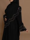 SHARQIAA Abaya Salona Crystal Color
