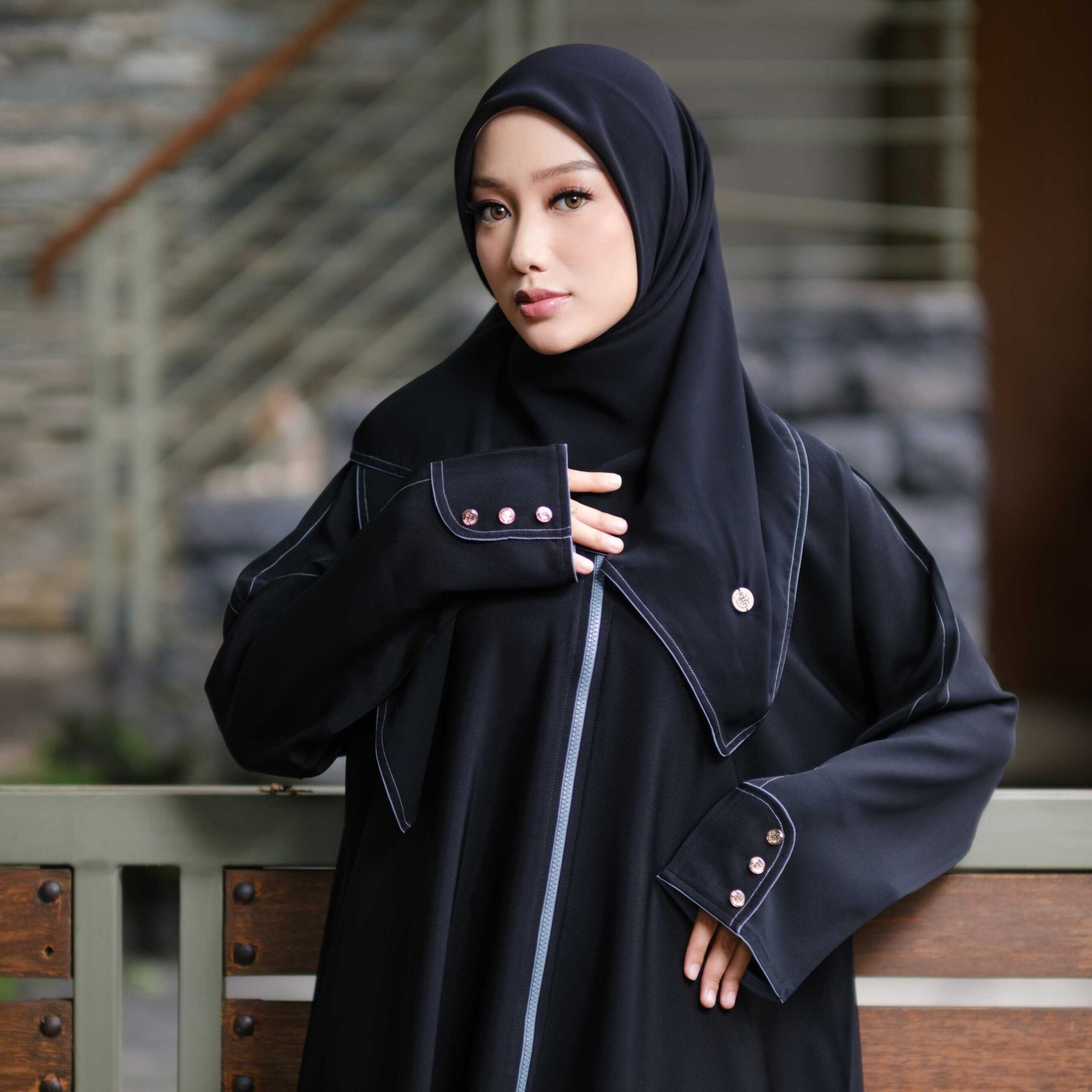 SHARQIAA Tarkibat Abaya - Image 5